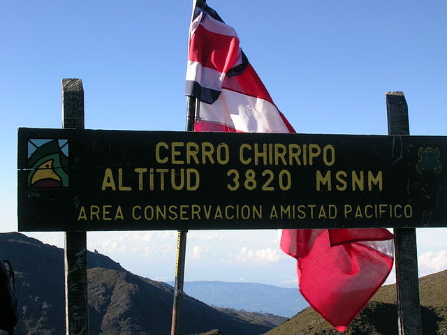Photo du mont Cerro Chirripo